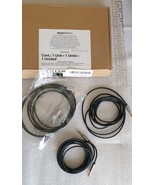 Lot of 3 Amazon Basics 3.5 mm Male to Male Stereo Audio Cable - 8 ft / 2.4m - $465.28 MXN
