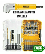 DeWALT 40 Pc Driving Bit and Black Oxide Drill Bit Set with Right Angle ... - $34.60