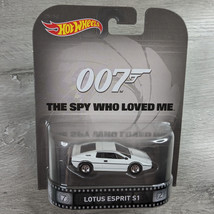 Hot Wheels Retro Entertainment - 007 The Spy Who Loved Me Lotus Esprit S... - £5.53 GBP