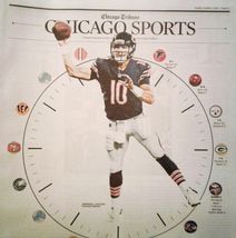 Las Vegas Act of Pure Evil- Sports Trubisky Time BEARS Chicago Tribune-1... - $5.00