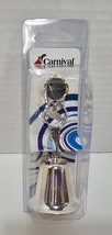 NIP Carnival Cruise Silver Plated Charm Bell - $12.00
