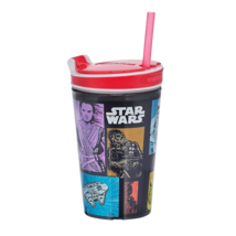 Snackeez Jr -  2-in-1 Snack &amp; Drink Cup Star Wars 7 Movie Edition (Assorted) - £5.53 GBP