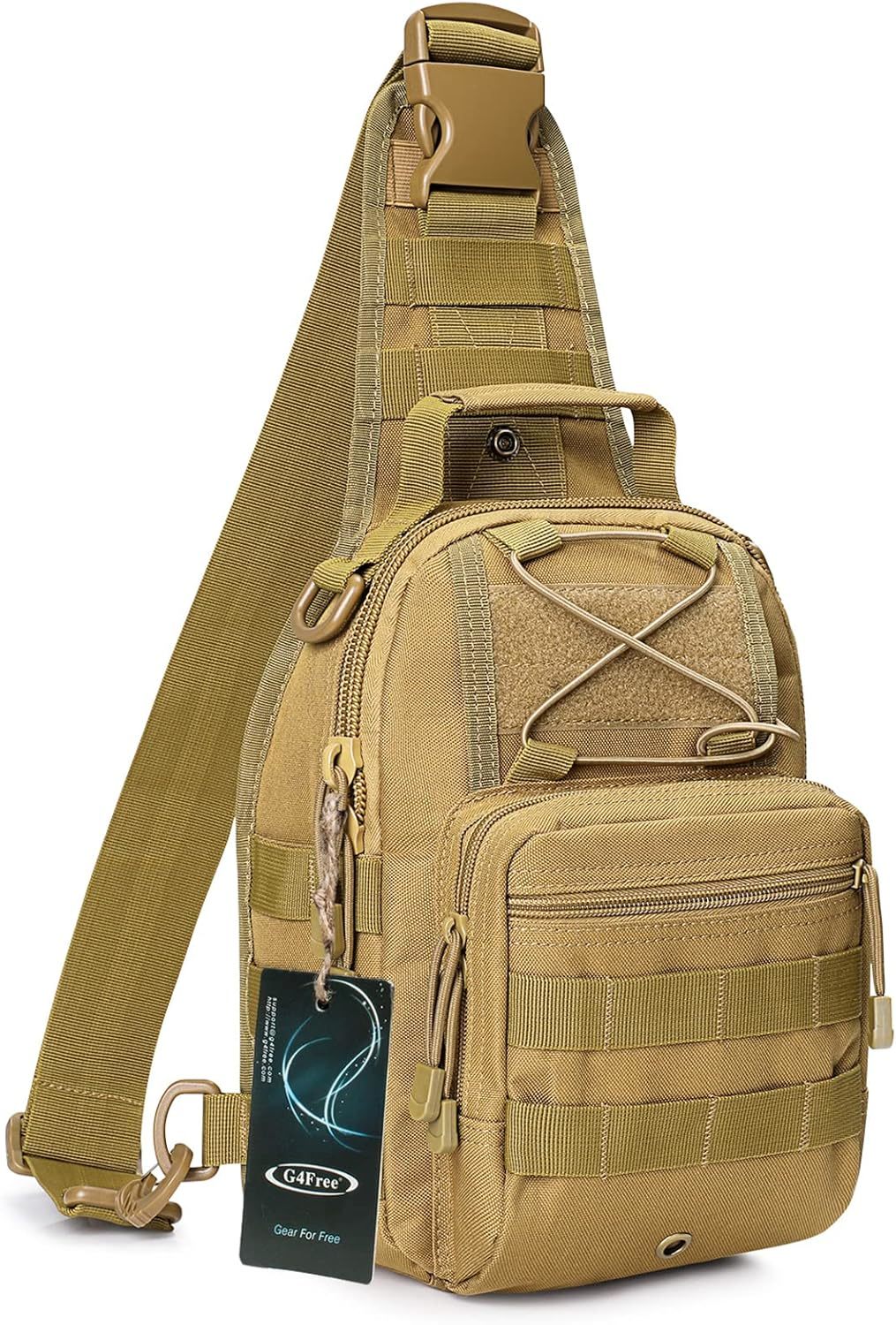 G4Free Outdoor Tactical Bag Backpack, Military Sport Bag Pack Sling Shou... - $37.95