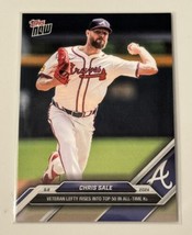 Chris Sale /552* TOP 50 IN ALL-TIME Ks - MLB Braves 2024 Topps Now 663 CY Young? - $9.89