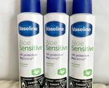 3x Vaseline Aloe Sensitive 48H ProDerma Antiperspirant Deodorant Spray 5... - £46.96 GBP