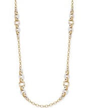 kate spade new york &quot;Mod Moment&quot; Link LONG Scatter Necklace WHITE New - £58.88 GBP