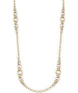 kate spade new york &quot;Mod Moment&quot; Link LONG Scatter Necklace WHITE New - €30,19 EUR