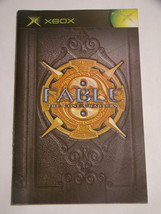 XBOX - FABLE - THE LOST CHAPTERS (Replacement Manual) - $12.00
