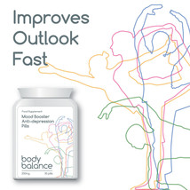 Body Balance Mood Booster Anti Depression Pill Tablets Balances Emotions - £19.97 GBP