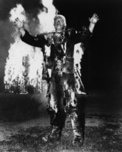 Lon Chaney Jr. in The Ghost of Frankenstein Full Length Burning with fire in Bac - £55.12 GBP