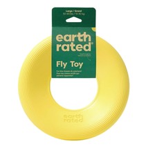 earth Rated Dog Flyer Toy Yellow Large - £17.36 GBP