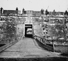 Fort Marion sally port moat Saint Augustine Florida New 8x10 US Civil War Photo - £7.00 GBP