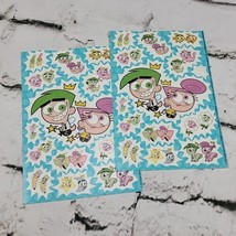 Nickelodeon Fairly Odd Parents Stickers 2004 Vintage Nickelodeon 2 Sheets  - $11.88