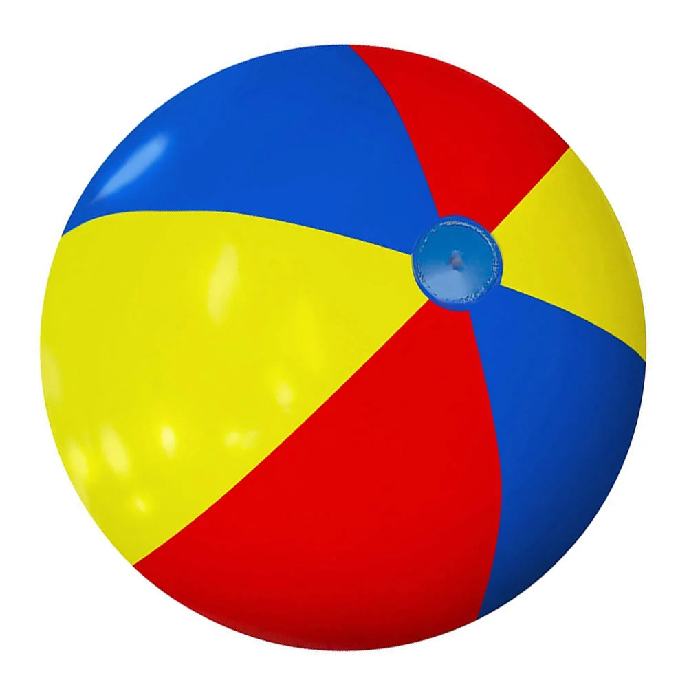 Ball Kids Toy Large Inflatable Football Toys for Water PVC 018mm) Play Balls - £27.79 GBP