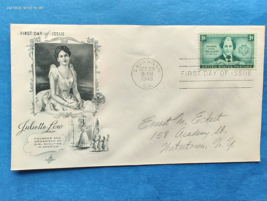 US FDC First Day of Issue Girl Scouts of America Founder Juliet Low 1948 - £7.70 GBP