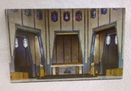 Vintage Post Card Notre-Dame Du Cap Basilica Sanctuary Interior View - £3.89 GBP