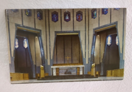 Vintage Post Card Notre-Dame Du Cap Basilica Sanctuary Interior View - $4.95