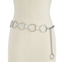 Steve Madden Circle-Link Chain Belt, Size M/L - $24.06