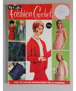 Vintage 1965 McCalls Fashion Crochet Pattern Book Instructions For 36 Fa... - $886.55 MXN