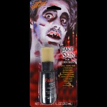 Walking Dead Zombie-FAKE SKIN-Torn Scars Wound FX Special Effects Horror Make Up - £3.88 GBP