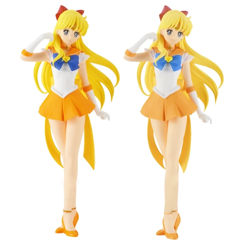 Sailor Moon Eternal Figure Gliter&amp;glamours Anime Super Sailor Venus Pvc Figure - £37.27 GBP+
