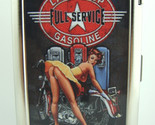 Gasoline Sign 01 Cigarette Case with Built in Lighter Vintage Sexy Pin U... - £15.60 GBP