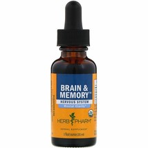 Herb Pharm Brain &amp; Memory, Nervous System 1 oz - $22.62