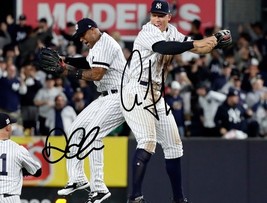 Aaron Judge &amp; Didi Gregorius Signed Photo 8X10 Rp Autographed Yankees Baseball ! - £15.95 GBP