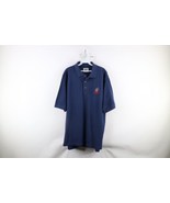 Vintage 90s Mens Large Faded Spell Out Chief Wahoo Cleveland Indians Pol... - $60.86 CAD