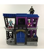Imaginext DC Super Friends Batman Gotham City Jail Playset w 5 Figures L... - $34.81