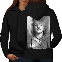 Marilyn Monroe Chick Sweatshirt Hoody Lady Idol Women Hoodie Back - £17.39 GBP