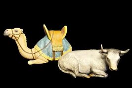 VTG Lenox Renaissance Nativity Limited Edition 1991 Animals Of The Nativ... - $143.52