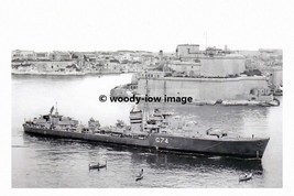 rp17208 - Royal Navy Warship - HMS Legion G74 at Malta , built 1940 - pr... - £2.20 GBP