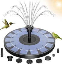 Solar Fountain Pump for Bird Bath, Upgrade 2.5W Solar Fountain Pump - £13.22 GBP
