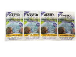 NEW 4 Pack of OUSTER Hot Tub 3 in 1 Cleaner Conditioner Clarifier 1 Month Supply - £15.18 GBP