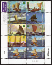 ZAYIX Marshall Islands 698a MNH  Self-Adhesive Canoes of the Pacific 090223SM34M - £4.59 GBP