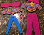 Vintage 1987 Barbie and Ken Sweater Soft Fashions 4502 4479 4487 Outfits... - $44.95