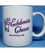 Edelweiss Cheese Marshfield Wisconsin Advertising Mug Cup Ceramic SEE DE... - $11.69