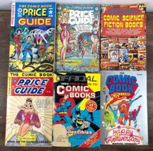 Lot of 6 Vintage COMIC BOOK Price Guide Books OVERSTREET House of Collec... - $29.69