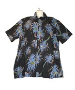 Cooke Street Honolulu Mens Large Hawaiian Shirt Button Up Floral Beach V... - $22.76 CAD