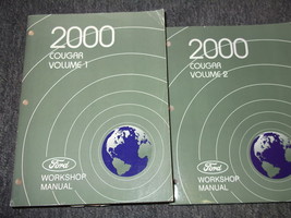 2000 Ford Mercury Cougar Service Shop Workshop Repair Manual Set Brand New - £200.02 GBP