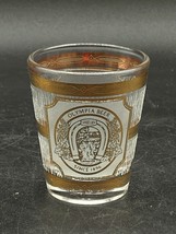 Culver Shot Glass Olympia Beer 22K Gold MCM Mid-Century Modern ￼ - $19.79