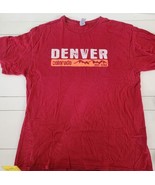 Red Xl Denver Colorado Red Shirt For Men - $10.99