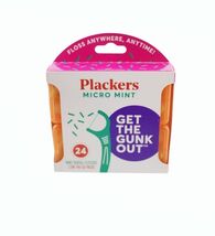Dental Plackers Micro Mint Freshens Breath 24 Units Dental Flossers - $2.86