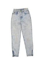 Vintage Sergio Valente Stretch Jeans Womens 6 Indigo Stone Wash Slim Ankle Zip - £36.29 GBP