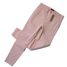 NWT J.Crew 9&quot; Cargo Toothpick in Subtle Pink Stretch Skinny Pants 28 - £25.10 GBP