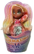 Hairmazing Mermaid Mini Doll-Pink Hair &amp; Blue Fin African American New - £5.46 GBP