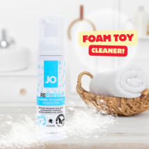 JO Refresh Foaming Toy Cleaner 7 oz. Hygiene Fragrance Free - $25.99