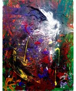 Kronos, Original Abstract Painting - £54.81 GBP