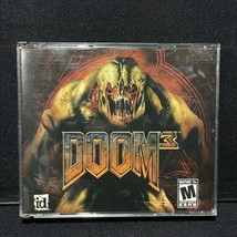 DOOM 3 PC CD Rom 3 Disc Game Activision ID Mature Pre Owned Vintage 2004 - £6.86 GBP